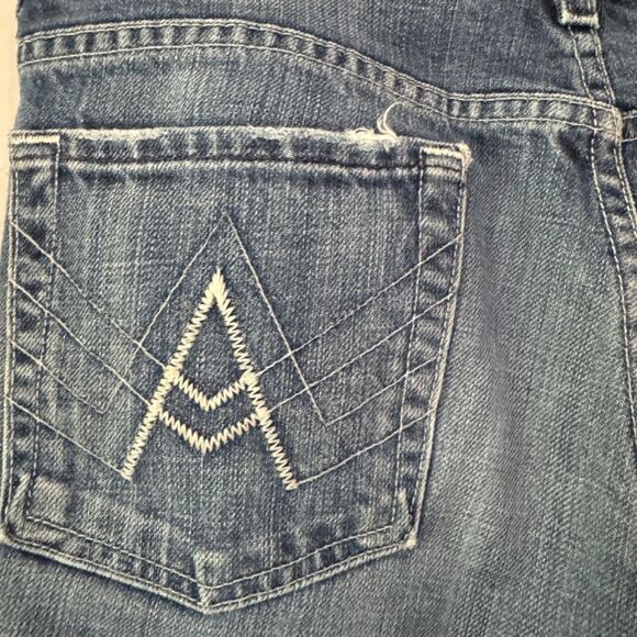 7 For All Mankind A Pocket Flare Bootcut Jeans Women's Size 30 - Picture 10 of 12